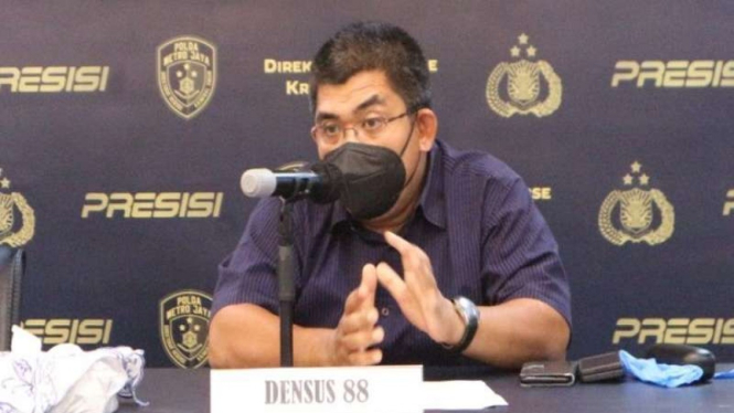 Juru Bicara Densus 88 Anti-teror Polri, Kombes Pol Aswin Siregar.