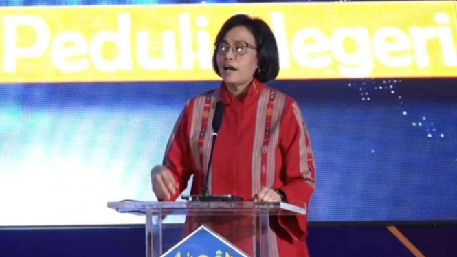 Menteri Keuangan Sri Mulyani Indrawati..