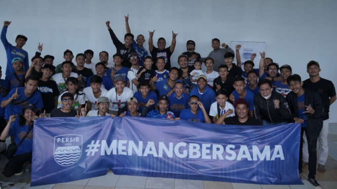 Persib Bandung hadirkan program Sampurasun bersama Viking Persib Club