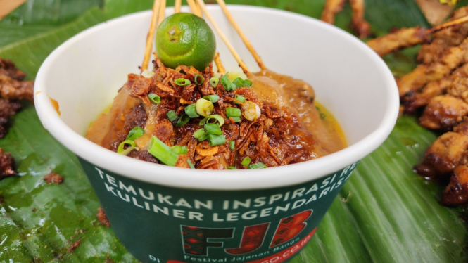 Sate Kuah Pontianak di Festival Jajanan Bango (FJB) 2022