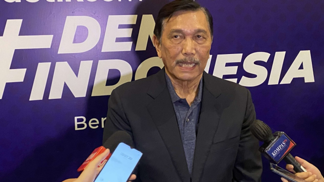 Menko Kemaritiman dan Investasi Luhut Binsar Panjaitan
