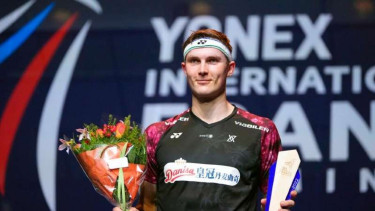 Tunggal putra Denmark, Viktor Axelsen.