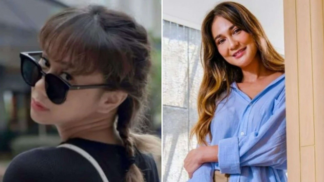 Denise Chariesta dan Luna Maya