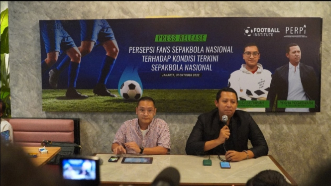 Football Institute melakukan survei untuk menilai kinerja PSSI