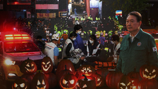 Tragedi Itaewon Seoul Korea Selatan