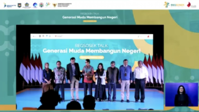 Regsosek Talk: Generasi Muda Membangun Negeri, Senin (31/10).