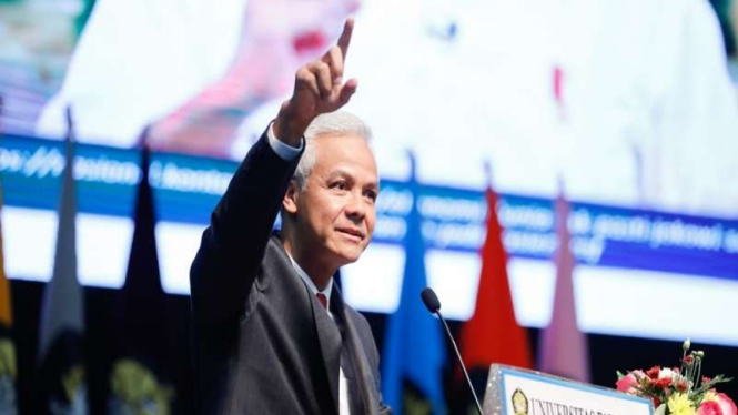 Gubernur Jawa Tengah Ganjar Pranowo