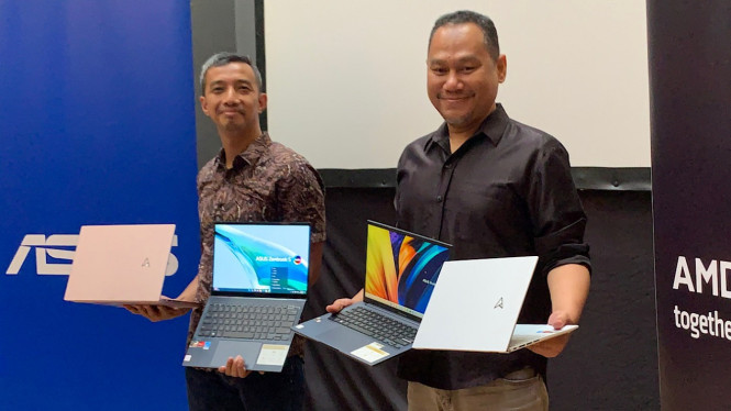 Asus rilis laptop dengan prosesor AMD Ryzen.