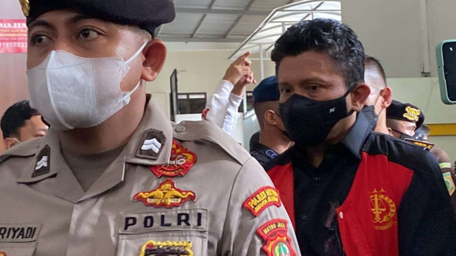 Ferdy Sambo di PN Jakarta Selatan.