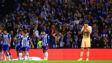 FC Porto vs Atletico Madrid di Liga Champions