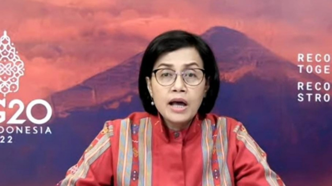 Menteri Keuangan Sri Mulyani Indrawati.