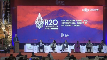 Forum Religion Twenty (R20) di Hotel Grand Hyatt, Nusa Dua, Bali. 