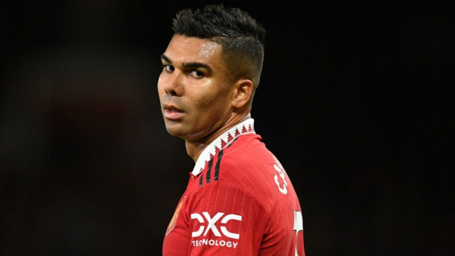 Casemiro pemain Manchester United