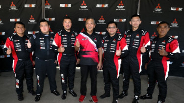 Tim Mitsubishi Ralliart di Asia Cross Country Rally
