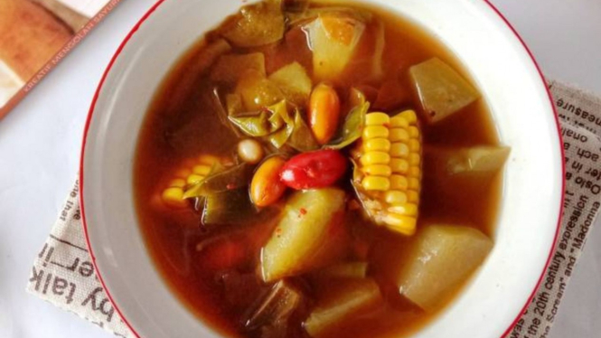 Resep sayur asem sunda