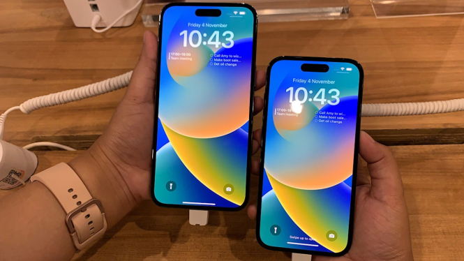 iPhone 14 Pro dan iPhone 14 Pro Max.