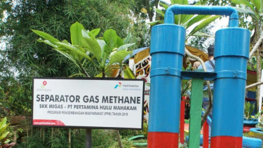 Separator Gas Methane Pertamina Hulu Mahakam (PHM).
