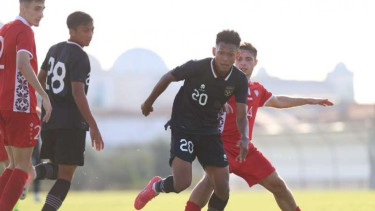 Timnas Indonesia U-20 hadapi Moldova dalam laga uji coba.
