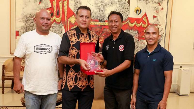  Wakil Gubernur, Sumut Musa Rajekshah menerima Pengprov PJSI.