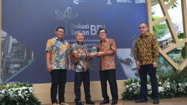 Diskusi Taman BRI berkolaborasi dengan BRI Research Institute, Jumat (4/11)