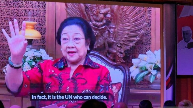 Ketua Umum DPP PDIP Megawati Soekarnoputri.