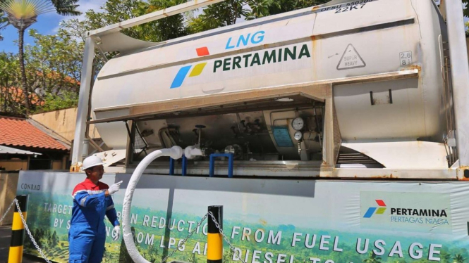 LNG Pertamina di Bali.