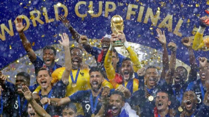 Timnas Prancis juara Piala Dunia 2018