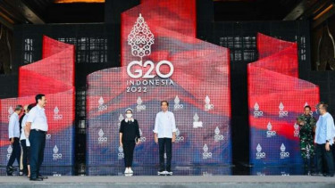 Presiden Jokowi tinjau lokasi penyelenggaraan KTT G20.