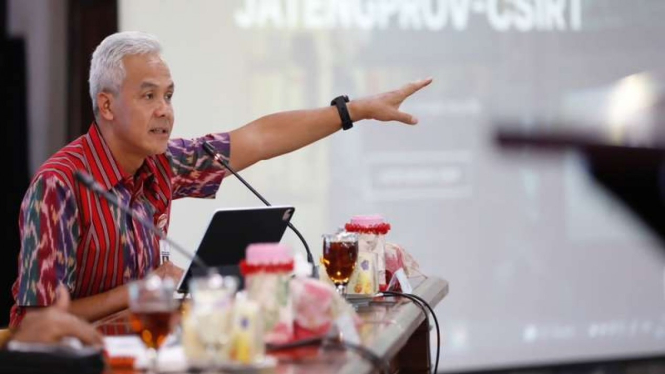 Gubernur Jawa Tengah Ganjar Pranowo