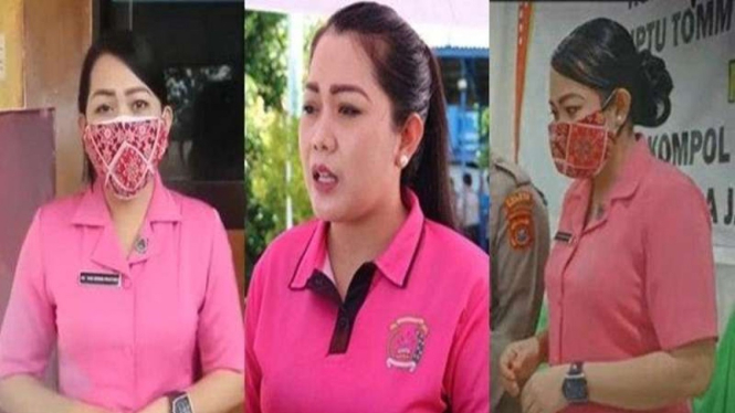 Istri mantan Kapolres Baubau Tari Erwin Pratomo