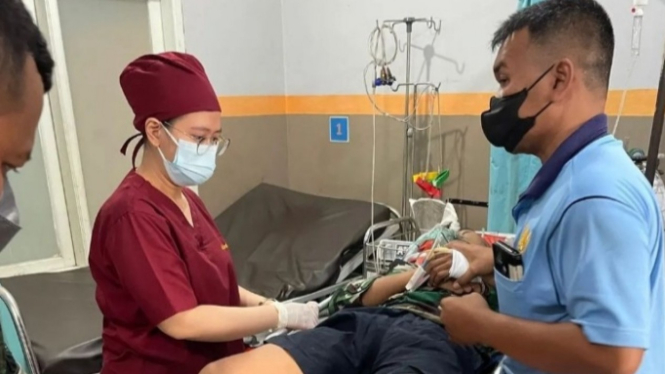 VIVA Militer: Seorang prajurit TNI gagal kembangkan parasut saat latihan