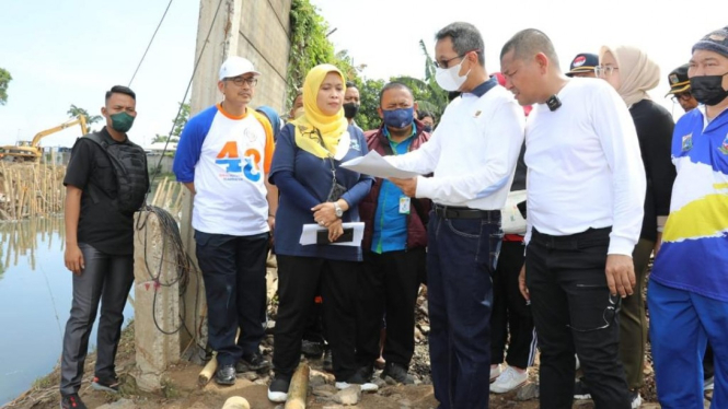Pj Gubernur DKI tinjau kesiapan Pemprov DKI untuk mengatasi banjir