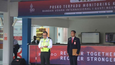 Direktur Utama PT Angkasa Pura I Faik Fahmi