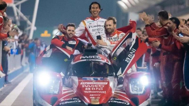 Pembalap Indonesia, Sean Gelael juara seri penutup balapan ketahanan FIA