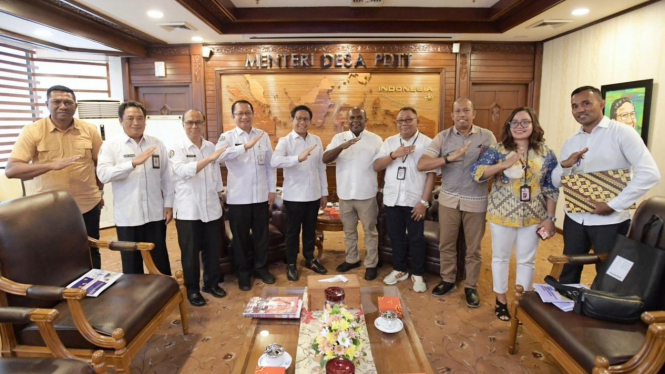 Kemendes PDTT menerima audiensi Bupati Merauke