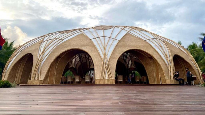 Bamboo Dome di Apurva Kempinski, Nusa Dua, Bali.