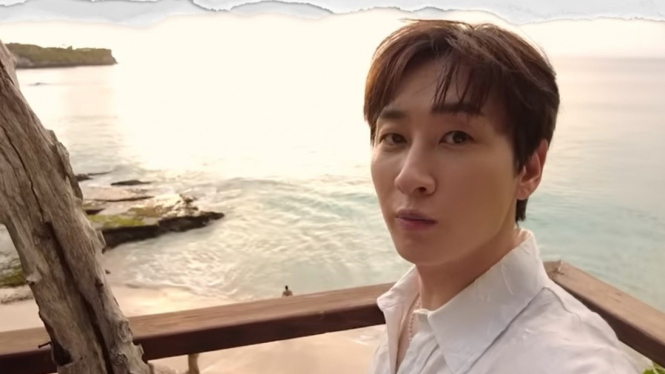 Member Super Junior Eunhyuk dan Lee Dong Hae berkunjung ke Bali