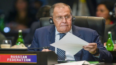 Menteri Luar Negeri Rusia, Sergey Lavrov di KTT G20 Bali