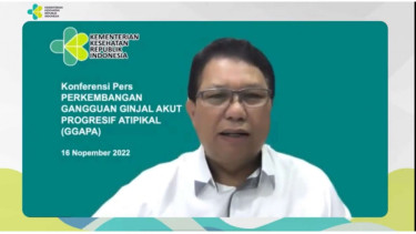Juru Bicara Kemenkes RI Mohammad Syahril