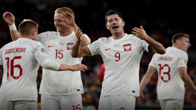 Para pemain Timnas Polandia