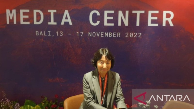 Sekretaris Pers Kementerian Luar Negeri Jepang, Ono Hikariko.