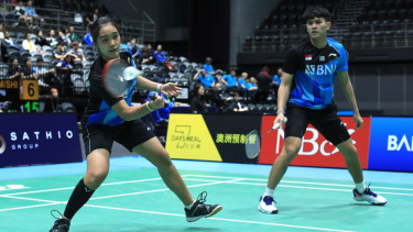 Ganda campuran Indonesia Adnan Maulana/Nita Violina Marwah