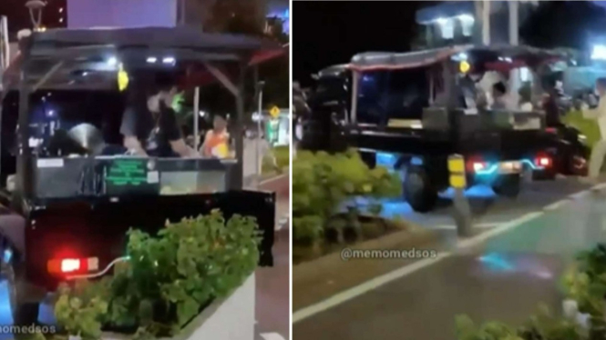 Viral tahu bulat kabur saat ditertibkan