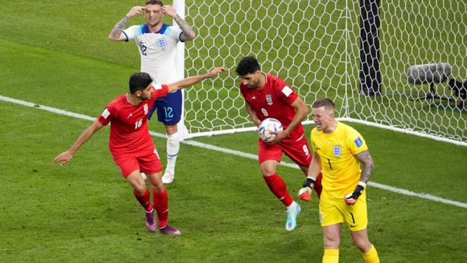 Inggris vs Iran di Piala Dunia 2022