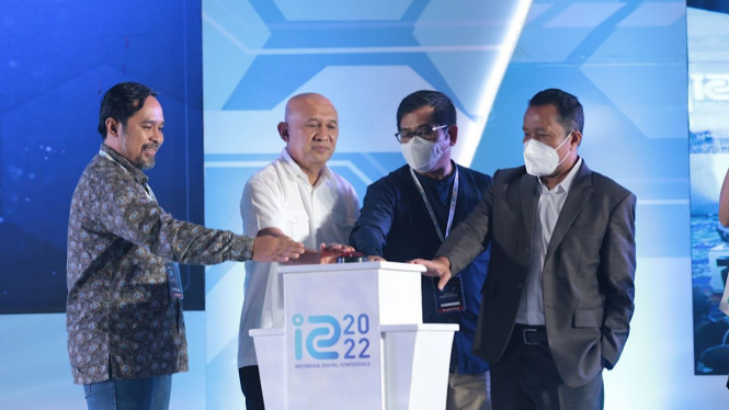 Pembukaan Indonesian Digital Conference (IDC) 2022.