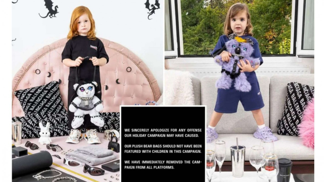 Campaign kontroversial Balenciaga