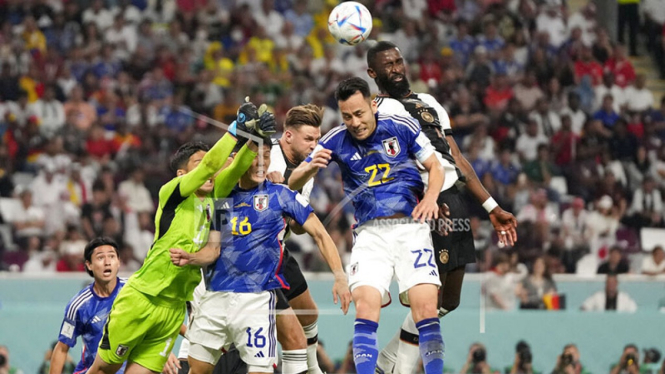 Laga Timnas Jerman vs Timnas Jepang di Piala Dunia 2022