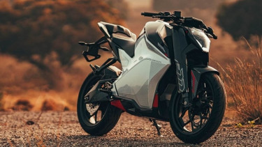 Ilustrasi gambar motor listrik Ultraviolet F77