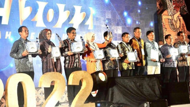 Kementerian Kelautan dan Perikanan berhasil meraih penghargaan