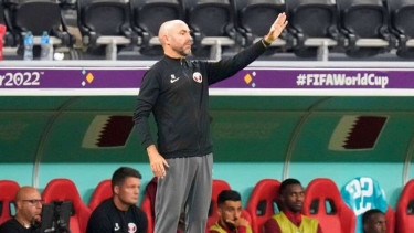 Pelatih Timnas Qatar, Felix Sanchez.